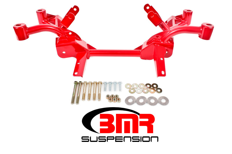 BMR 82-82 3rd Gen F-Body K-Member with LS1 Motor Mounts and Pinto Rack Mounts - Red