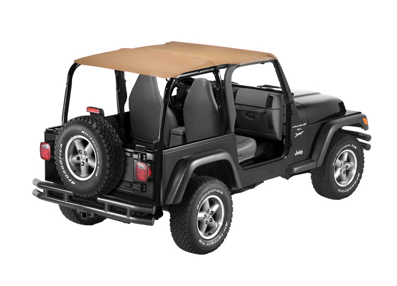 Bestop 92-95 Jeep Wrangler YJ Strapless Safari Bikini (Spice)