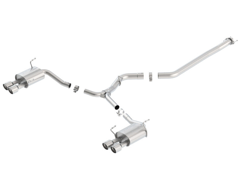 Borla 140418 11-14 Subaru Impreza WRX/STI Sedan 4dr ATAK SS Catback Exhaust - #140418