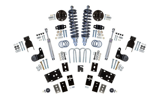 UMI Performance 656063-1 Complete Lowering Kit Adjustable Height 600lb Springs