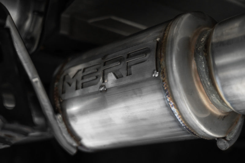 MBRP 2009-2023 Nissan GTR 3.8L SS 3.5in Cat-Back, Quad Carbon Tips