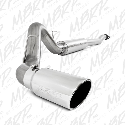 MBRP S5248409 11-13 Ford F-150 3.5L V6 EcoBoost 4in Cat Back Single Side T409 Exhaust System - #S5248409