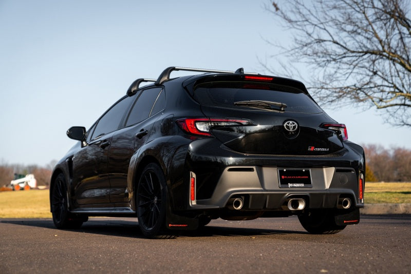 Rally Armor UR Mud Flaps - 2023-2026 Toyota GR Corolla - Black/Red Logo - #MF89-UR-BLK-RD