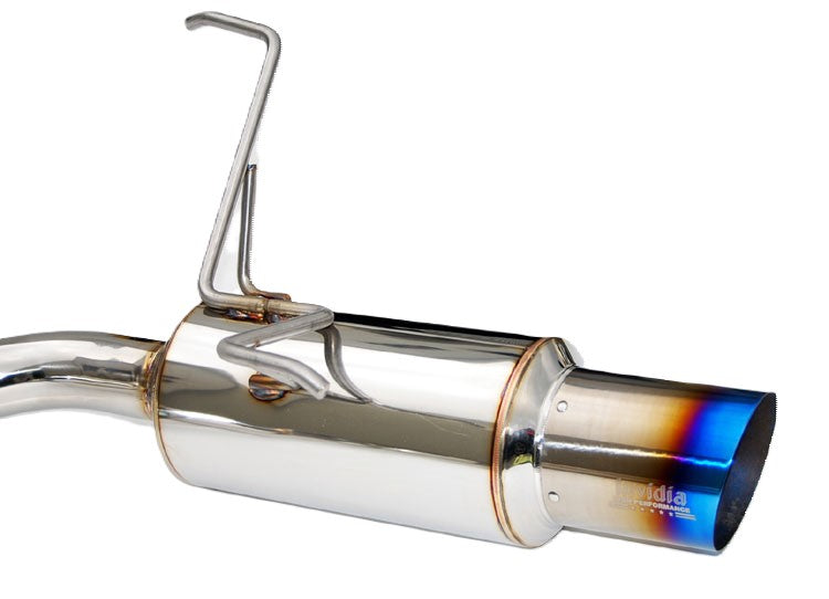 Invidia HS11STIGTT 08-14 Subaru WRX/STI Sedan Dual N1 Titanium tips Cat-back Exhaust