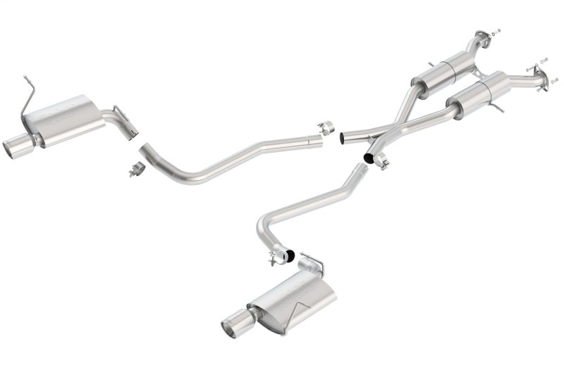 Borla 140406 11-16 Jeep Grand Cherokee Limited/Laredo 5.7L 8cyl 4WD/RWD SS Catback Exhaust - #140406