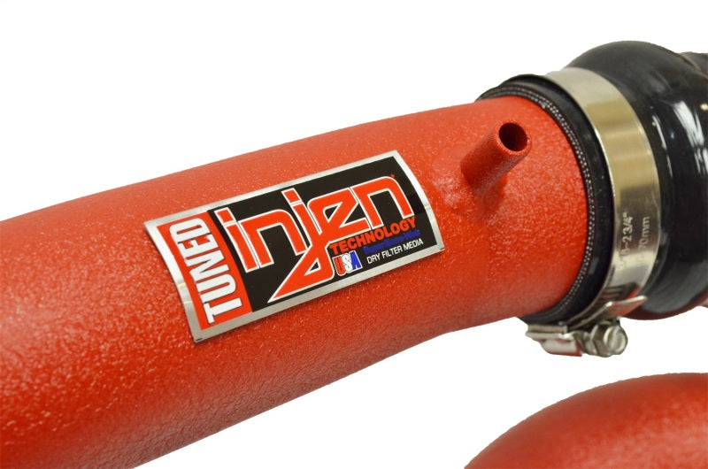 Injen 16-20 Honda Civic 1.5L Turbo Aluminum Intercooler Piping Kit - Wrinkle Red - #SES1573ICPWR