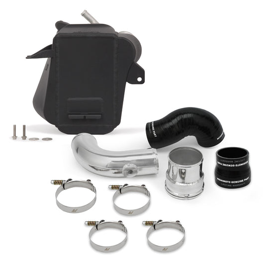 Mishimoto 2017+ Ford 6.7L Powerstroke Air-To-Water Intercooler - Micro-Wrinkle Black - #MMINT-F2D-17BK