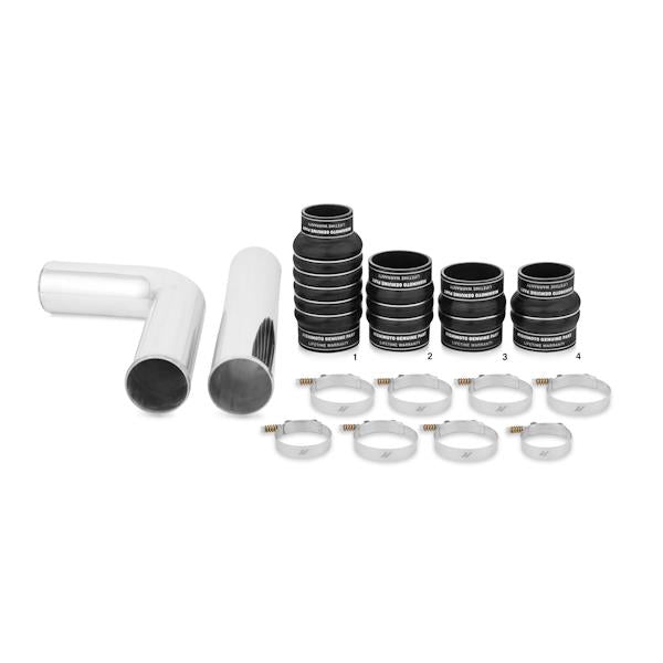 Mishimoto 03-07 Dodge 5.9L Cummins Intercooler Kit w/ Pipes (Silver) - #MMINT-RAM-03KSL