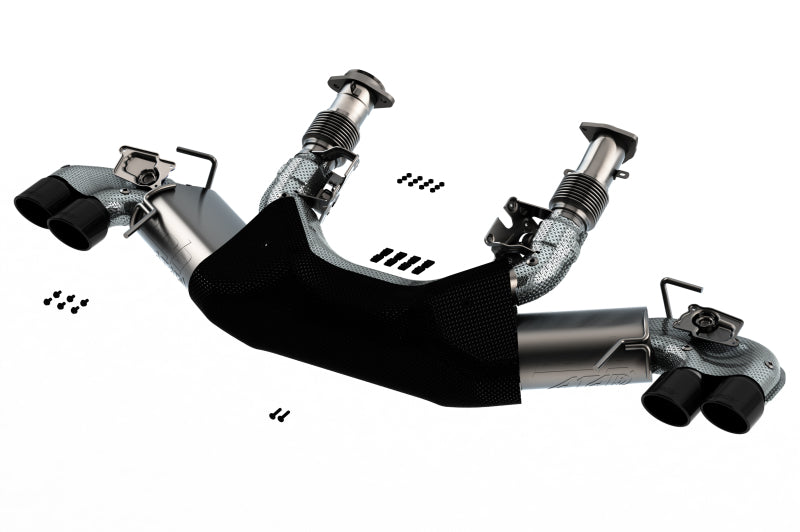 Borla 140839BC Cat-Back Exhaust System ATAK with Black Chrome Tips for 2020-2026 Chevrolet Corvette Stingray