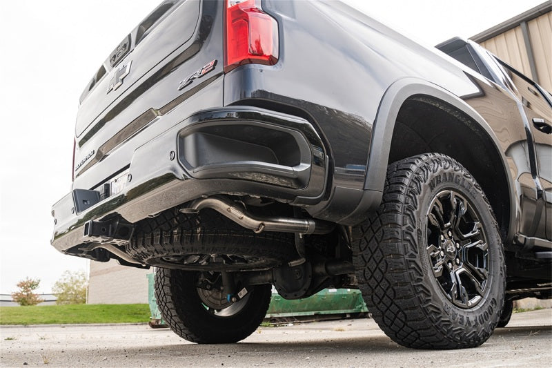 Corsa 2022-2026 Chevrolet Silverado 1500 Cat-Back Dual Rear Exit with Turn Down Tail Pipes