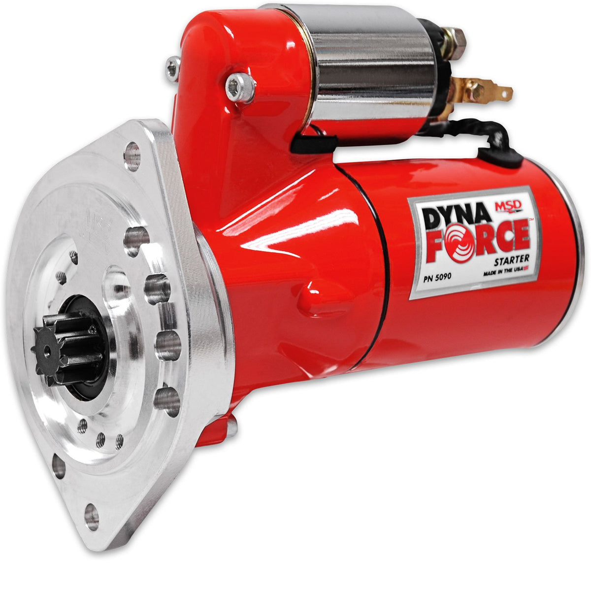 MSD 50903 DynaForce Starter - High Torque - Black - 3/4" Depth Ring Gear