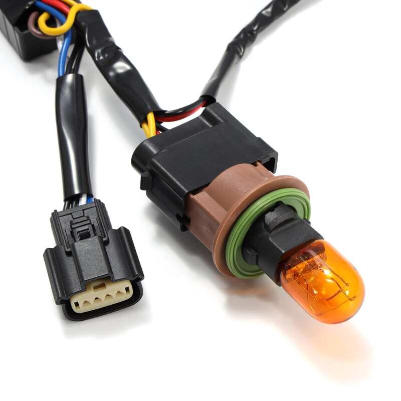AlphaRex 810008 18-20 Ford F-150 Lariat Wiring Adapter Stock Projector Headlight to AlphaRex Headlight Converter