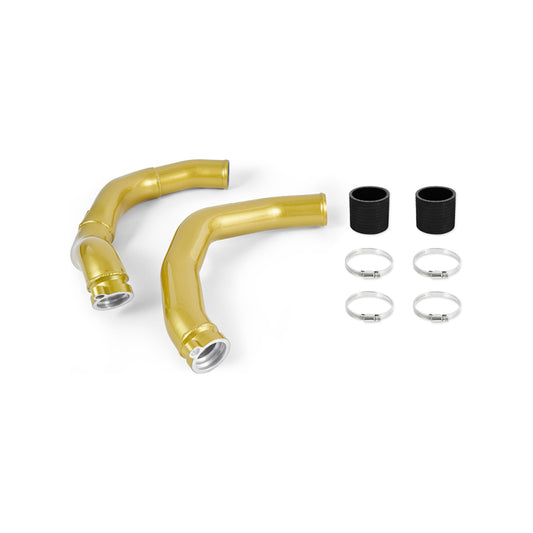Mishimoto 2015-2020 BMW F80 M3/M4 Intercooler Pipe Kit Austin Yellow Metallic - #MMICP-F80-15CAY