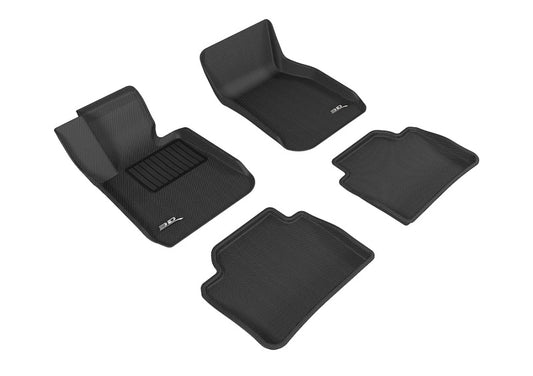3D MAXpider Kagu Front & Rear Floor Mats for 2012-2018 BMW 320i +7 more