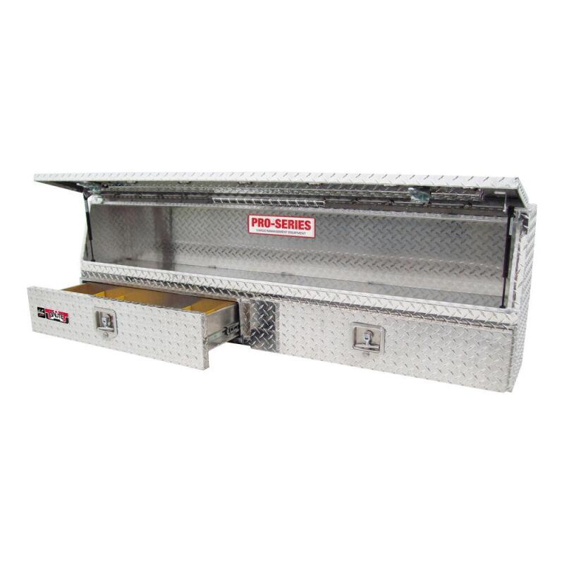 Westin 80-TBS200-90D-BD Brute Contractor TopSider 90in with Drawers & Doors Aluminum