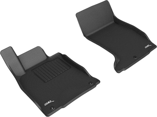 3D MAXpider Kagu Front Floor Mats for 2019-2023 Genesis G70 (AWD)