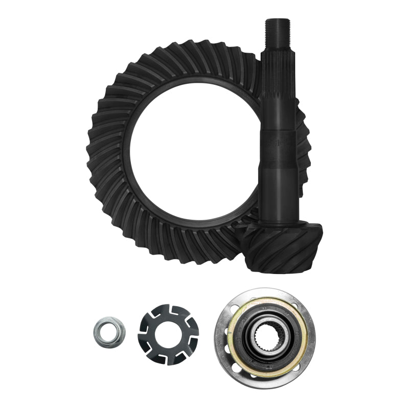 Yukon Gear & Axle YG TLCF-488RK Ring & Pinion Gear Set for - Toyota 8in High Pinion Reverse 4.88 Ratio with Yoke Kit (No Clamshell)
