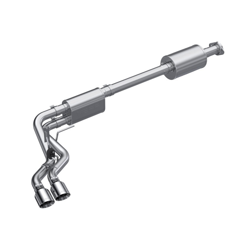 MBRP 2021+ Ford F150 T304 Pre-Axle 2.5in OD Tips 3in Cat Back Exhaust