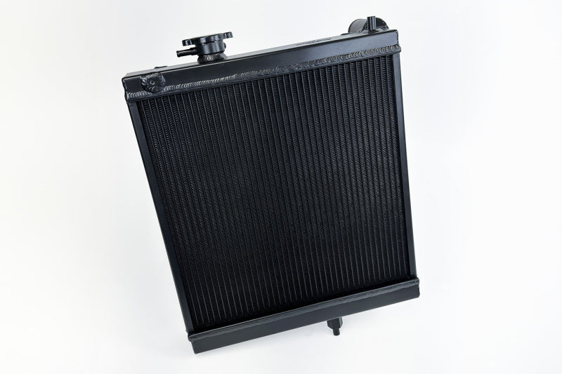 CSF 7228B Radiator - Black for 03-07 Mitsubishi Lancer EVO 7/8/9 1/2 Size