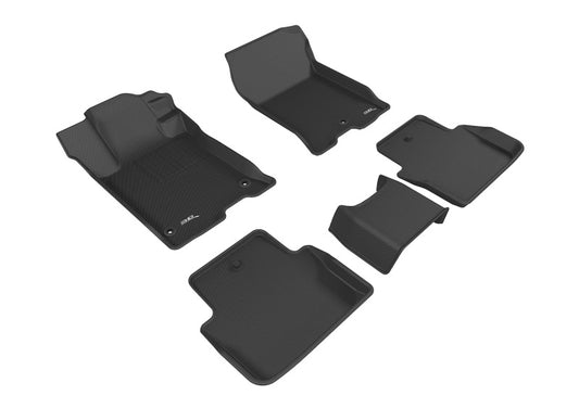 3D MAXpider Kagu Front & Rear Floor Mats for 2015-2020 Acura TLX
