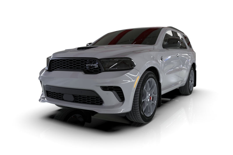 Rally Armor UR Mud Flaps - 2016-2026 Dodge Durango - Black/Grey Logo - #MF55-UR-BLK/GRY