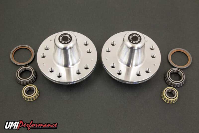 UMI Performance 3047 C5/C6 Front Brake Conversion Hubs and Bearings
