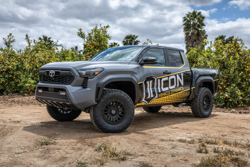 ICON 2024-2025 Toyota Tacoma 1.25-3in Lift, Stage 5 Suspension System, Tubular, Overland Rear Springs