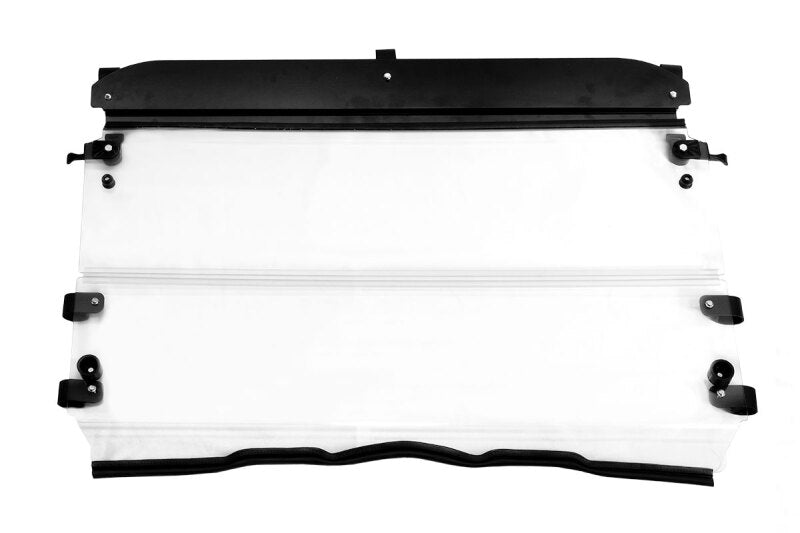 Seizmik 10-14 Polaris 400-570 Ranger Mid-Size - 1.75 in. Versa-Fold Windshield - UV Resistant Poly 50-23079KIT