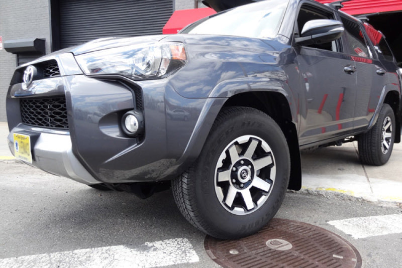 Rally Armor UR Mud Flaps - 2012-2024 Toyota 4Runner - Black/Red Logo - #MF48-UR-BLK/RD