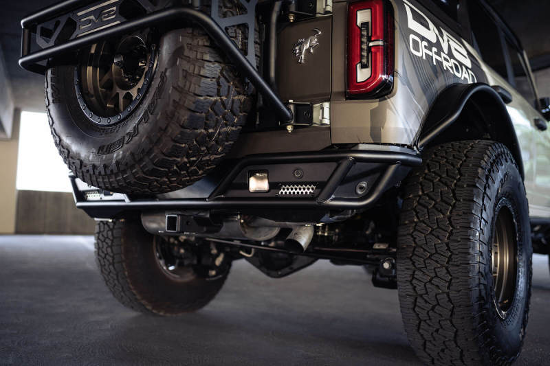 DV8 Offroad 21-23 Ford Bronco Competition Series Rear Bumper - #RBBR-04