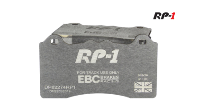 EBC Racing 22-24 Toyota GR Supra RP-1 Race Front Brake Pads DP82522RP1