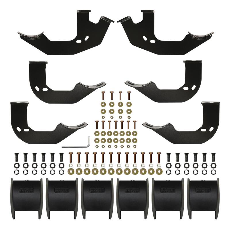 Westin 21-22770 PRO TRAXX 4 Oval Nerf Bars for 2005-2023 Toyota Tacoma Double Cab