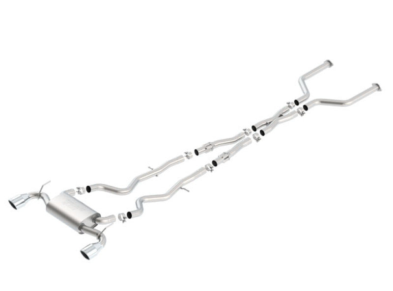 Borla 140703 2017 Infiniti Q60S 3.0T V6 S Type Catback Exhaust - #140703