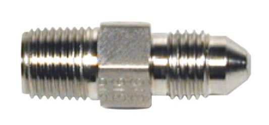 Wilwood Inlet Fitting - 1/8-27 NPT to -3 (Straight) - #220-6956