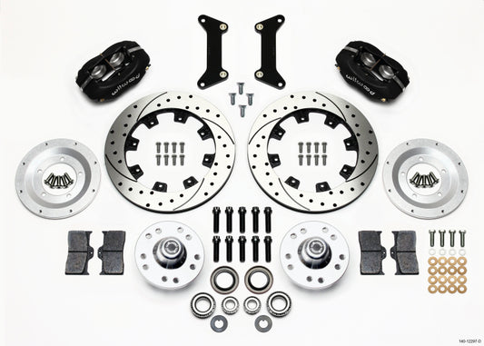Wilwood Forged Dynalite Front Kit 12.19in Drilled 79-87 GM G Body - #140-12297-D