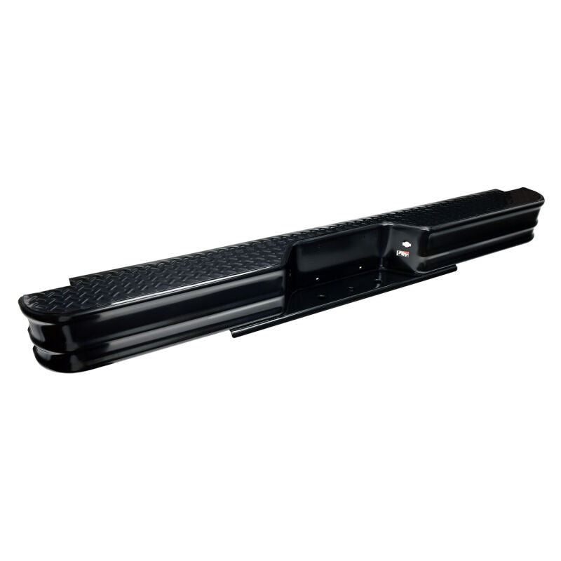 Westin 20000 Fey Diamondstep Universal Bumper for 1967-1997 Chevrolet/Dodge/Ford Black