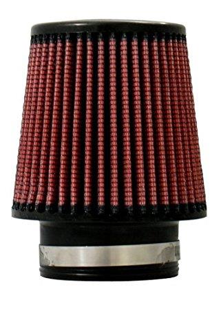 Injen High Performance Air Filter - 3 Black Filter 5 Base / 4 7/8 Tall / 4 Top - #X-1020-BR