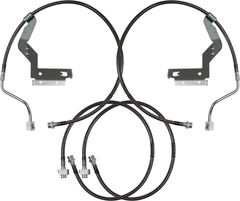 Carli Suspension CS-FORDBBL-45-17 Stainless Steel Extended Brake Lines 4.5/5.5 in Lift for 2017-2022 Ford F-250 / F-350 Super Duty 4x4