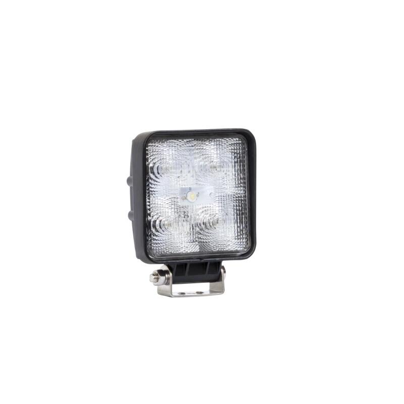 Westin 09-12210 LED Work Utility Light Square 4.5 inch x 5.4 inch Flood with 3W Epistar Black