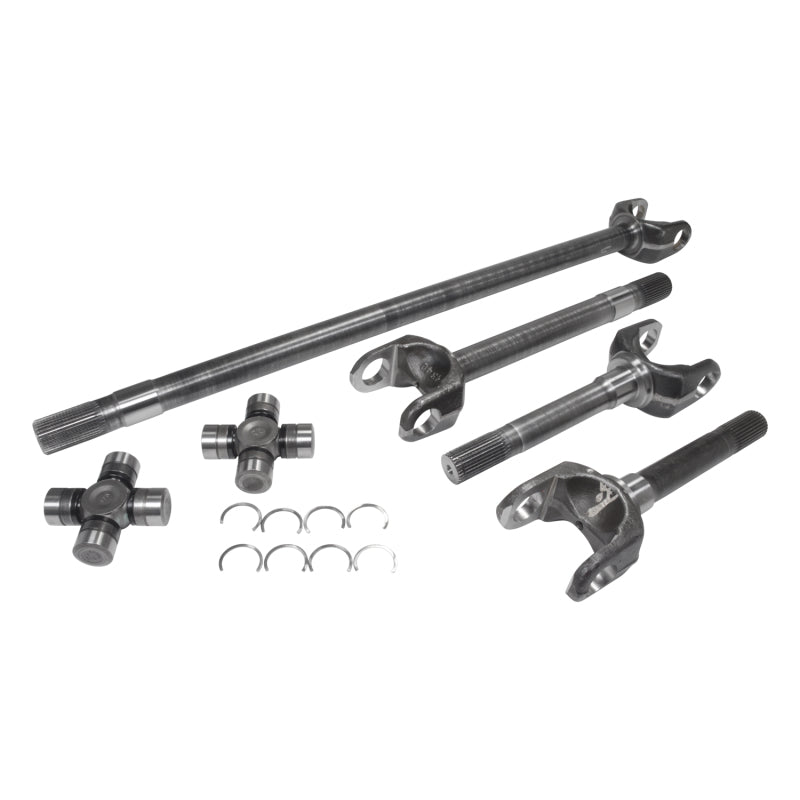 Yukon Gear & Axle ZA W26006 USA Standard 4340 Chrome-Moly Replacement Axle Kit For 77-91 GM Dana 60 Front / 30 Spline