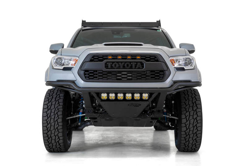 Addictive Desert Designs for 16-20 Toyota Tacoma PRO Bolt-On Front Bumper - Hammer Black