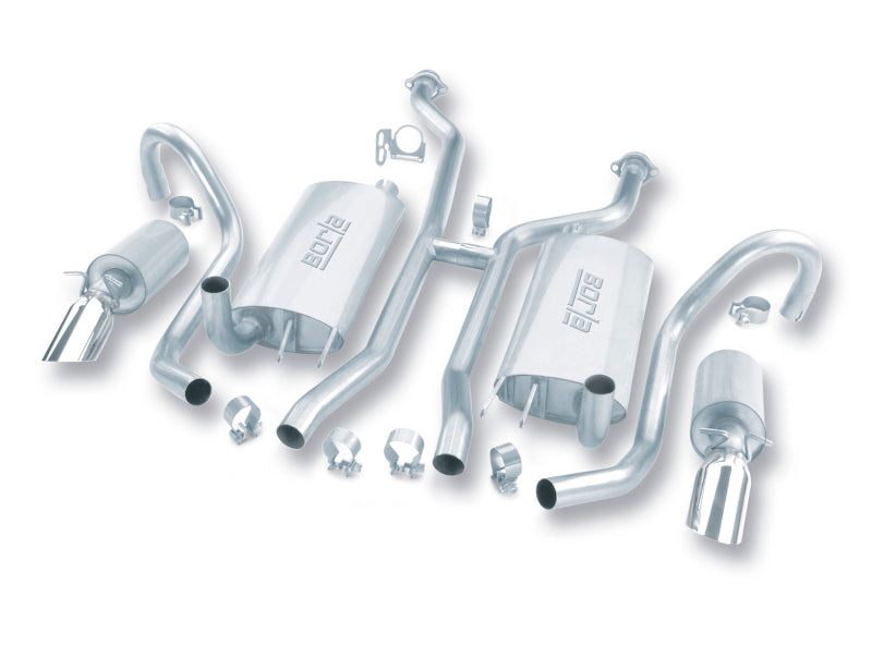 Borla 14504 94-95 Chevy Impala SS / 94-96 Caprice Classic SS H-Pipe Catback Exhaust System - #14504