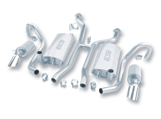 Borla 14504 94-95 Chevy Impala SS / 94-96 Caprice Classic SS H-Pipe Catback Exhaust System - #14504