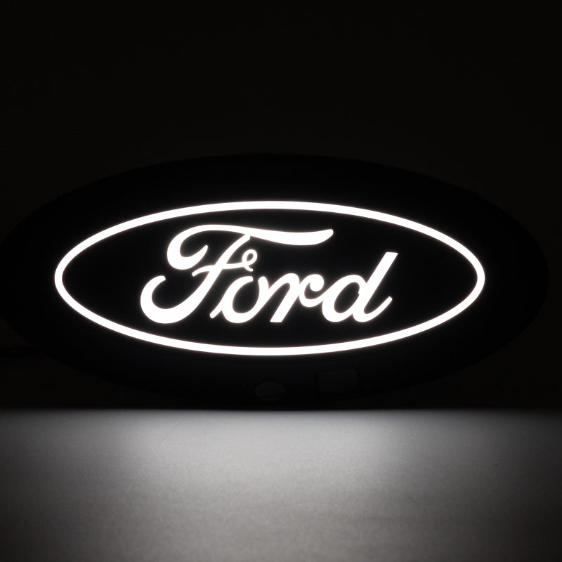 Putco for 2023 Ford F-150 Front Luminix Ford LED Emblem - with Camera CutOut without Spray Washer