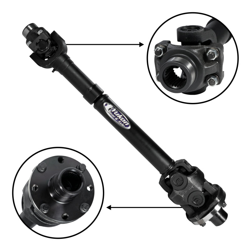 Yukon Gear & Axle YDS052 Performance Rear Driveshaft for Jeep JL Sport 2 Door Manual with Dana 35