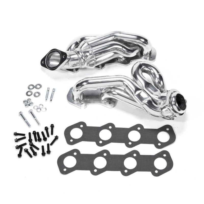 BBK Performance 16150 Shorty Headers 1-5/8 Silver Ceramic for 1996-2004 Ford Mustang GT 4.6L