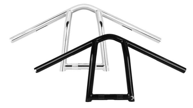 Burly Brand B12-6041B The Jim Bar 11 in Black for 1984-2022 Harley-Davidson Models