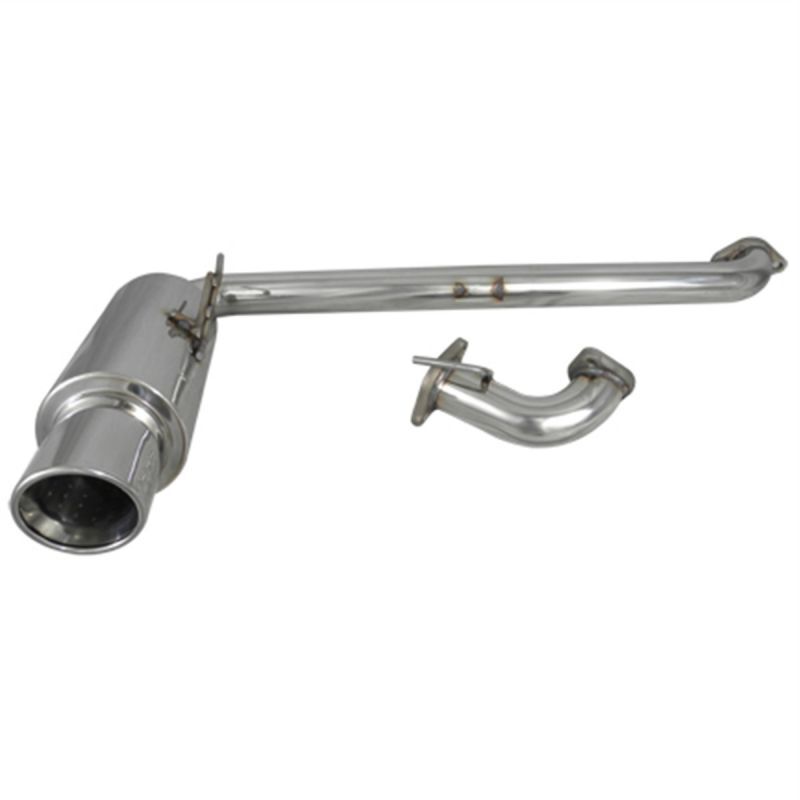Injen 11-16 Scion tC 60mm 304SS Axle-Back Exhaust w/Rolled Lip - #SES2117