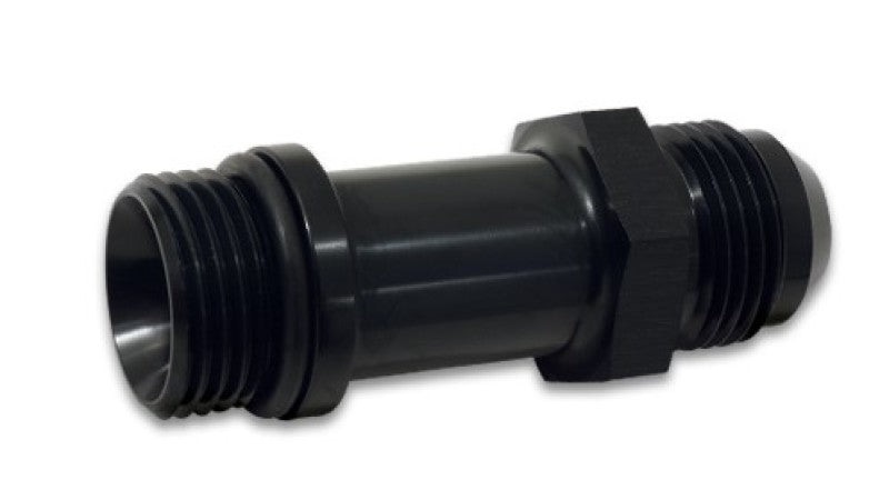 Vibrant Male -12AN to Male Straight -12AN ORB w/O-Ring Extender Adapter 2.5 in.