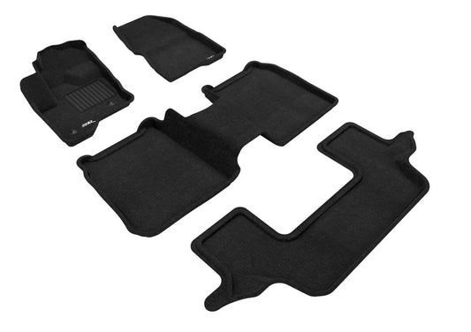 3D MAXpider Elegant Floor Mats for 2009-2019 Ford Flex (2 Eyelets)